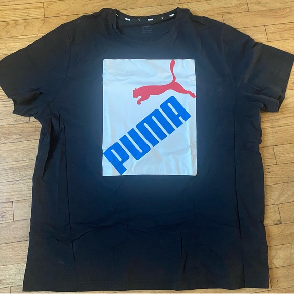 PUMA brand black t-shirt size XXL - Picture 1 of 2